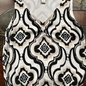 White House Black Market Top Sz Large